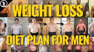 Mens Diet Plan To Lose Weight EASY and SUSTAINABLE [upl. by Hamlani]