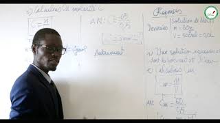 Cours  Troisième  Physique  Chimie  Notion de solution  Exercice dapplication [upl. by Neltiak356]