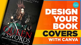 How to Design a Stunning Book Cover in Canva For Your Amazon Kindle From Scratch [upl. by Ikey]