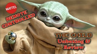 RemoteControlled Mattel THE CHILD Animated Toy From The Mandalorian Unboxing amp Review [upl. by Odrarebe]