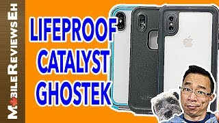 BEST Waterproof Case Catalyst Waterproof vs LifeProof Fre vs Ghostek Nautical  iPhone XS [upl. by Lamahj82]