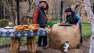 Tandoor Bread Baking 🍞🔥  Classic Recipe from the Past 🌾 [upl. by Ettenad]