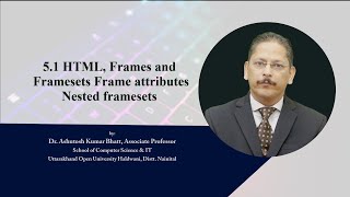 HTML Frames and Framesets Frame attributes Nested framesets [upl. by Oisor408]