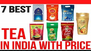 Top 7 Best Tea in India with Price [upl. by Atwekk854]