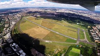 Flug von Eggersdorf über Berlin und die Bienenfarm zum MüritzAirpark [upl. by Maleen]