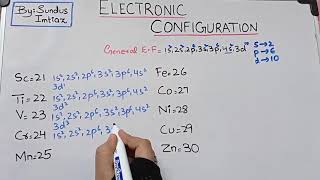 First 30 Elements for Beginners Mastering Electronic Configurations [upl. by Yeuh]