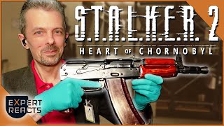 Firearms Expert Reacts to STALKER 2 Heart of Chornobyl Guns  EXP [upl. by Cinomod]