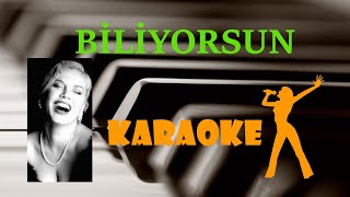 Sezen Aksu  Biliyorsun  Karaoke  Full HD [upl. by Kenney]