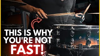 What Nobody tells you about Building Speed on the drums [upl. by Neffets]