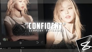 quotCONFIDENTquotTIKTOK KPOP TREND EDITCapcut tutorial [upl. by Alvar]