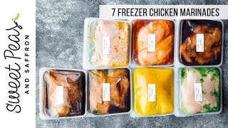 7 Chicken Marinades You Can Freeze [upl. by Tichonn276]