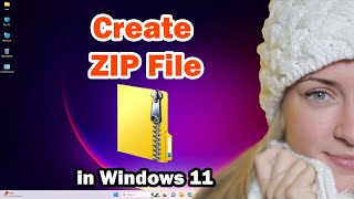 How to Create ZIP File in Windows 11 PC or Laptop [upl. by Millar]