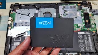 Crucial SSD BX500 installation on any laptop  Simple process Step by step How to install SSD [upl. by Vernon]