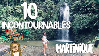 10 INCONTOURNABLES EN MARTINIQUE  QUE FAIRE EN MARTINIQUE  10 CHOSES A FAIRE  TravelWithManon [upl. by Yartnoed]