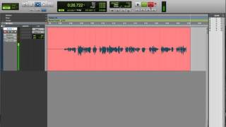 Tutorial  ProTools First  Basic Audio Recording [upl. by Edrahc]