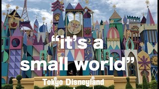 quotits a small worldquot Tokyo Disneyland [upl. by Maye]