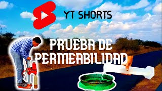 RESUMEN PERMEABILIDAD – PRUEBA EN CAMPO Y EXTRACCIÓN DE NUCLEOS DE ASFALTO  LTCM Shorts [upl. by Aggi]