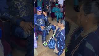 IYABO OJO GREETS JIDE KOSOKO AT OAFP AWARDS [upl. by Middendorf]