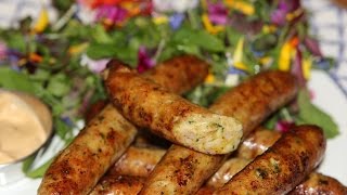 Comment faire des Saucisses de Poulet [upl. by Nylarak]