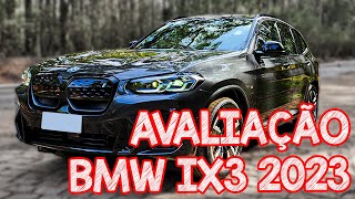 Avaliação BMW ix3 2023  TORQUE DE HILUX ESPORTIVO ELÉTRICO E COM TRAÇÃO TRASEIRA  SUV BMW [upl. by Noremmac]