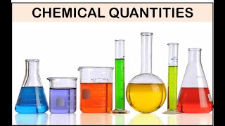 chemical quantities [upl. by Barnebas]