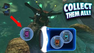 Subnautica  ALL TABLET LOCATIONS Purple Orange Blue [upl. by Anits]