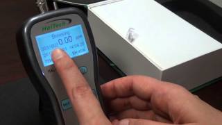 Demo video for HALHFX205 handheld formaldehyde meter [upl. by Noteek85]