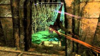 The Elder Scrolls V Skyrim  Ahzidals Ring of Arcana  Floor puzzle solution Unburied part 3 [upl. by Attennhoj]