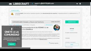 LIBRECRAFT Registrarse en el foro [upl. by Notnilc]