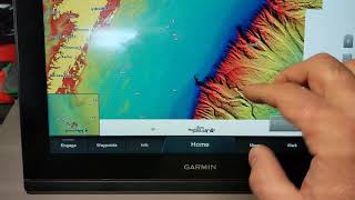 Garmin GPSMAP 1243xsv  Menu Operation G3 Vision amp Shaded Relief [upl. by Behka]