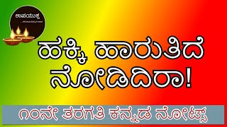 10th Standard Kannada Notes  ಹಕ್ಕಿ ಹಾರುತಿದೆ ನೋಡಿದಿರಾ  Hakki Haaruthide Nodidira  ೧೦ನೇ ತರಗತಿ ಕನ್ನಡ [upl. by Maudie]