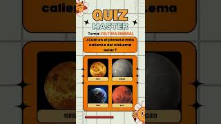 Cultura General  ¿Cuánto Sabes 25  Quiz Master  shortsvideo quiz triviachallenge [upl. by Herwin]