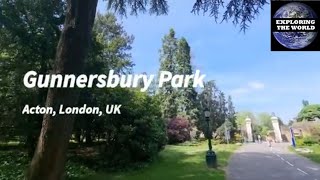 Exploring Gunnersbury Park Acton London UK [upl. by Einavoj]