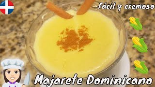 🔴Majarete DOMINICANO🌽🌽 con maíz de LATA🥫 Cremoso y fácil🍮 Receta MUY FÁCIL paso a paso🥄 [upl. by Mcclimans756]