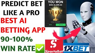 quotUnveiling the Future THE Best AI Betting Prediction App [upl. by Yelac]