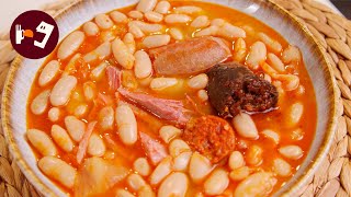 FABADA ASTURIANA al estilo TRADICIONAL la receta de cuchara que nunca falla [upl. by Wester]