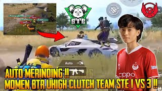 POV Uhigh Buat Merinding Caster Indo Dan Malaysia Menjerit Btr Uhigh Clutch Team STE  Pubg Mobile [upl. by Annanhoj40]