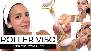 Come si usa il rullo per il viso tutorial completo [upl. by Ielerol]