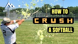 How to Crush a Softball [upl. by Rutra]