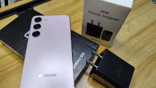 Samsung 25 Watt Charging Adapter l Energyefficient GAN Fast Charger [upl. by Soisatsana]