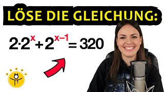 Exponentialgleichungen lösen – Ohne Taschenrechner Logarithmus [upl. by Hannon]