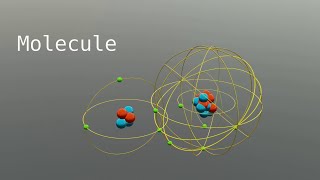 Formation of Atom and Molecule hindi explanation  3D animation [upl. by Noid835]