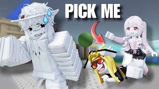 ILUSIONANDO a las PEORES PICK ME de todo ROBLOX [upl. by Wiltsey212]