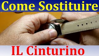 Come sostituire il cinturino in un orologio  Tutorial [upl. by Yerffe810]