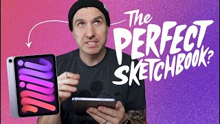 iPad Mini Review The Perfect Sketchbook [upl. by Eniak]