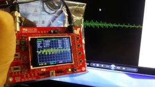 eBay DSO138 Oscilloscope Kit Working With Audio [upl. by Dorin218]