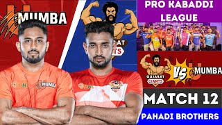 🔴PKL  Gujarat Giants vs U Mumba  Pro Kabaddi League 2024  Gujarat Giants vs U Mumba Match Live [upl. by Alverta]