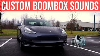 Tesla Boombox How to get CUSTOM Sounds MacOS Tutorial [upl. by Dawkins256]