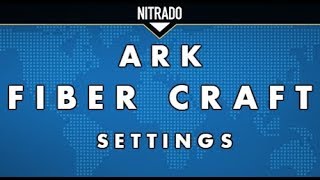 ARK FIBERCRAFT server settings  gameini files in disc [upl. by Inus]