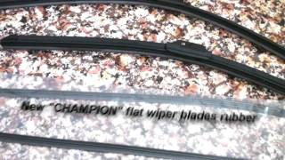 HOW TO CHANGE WIPER blades rubber [upl. by Eromle]